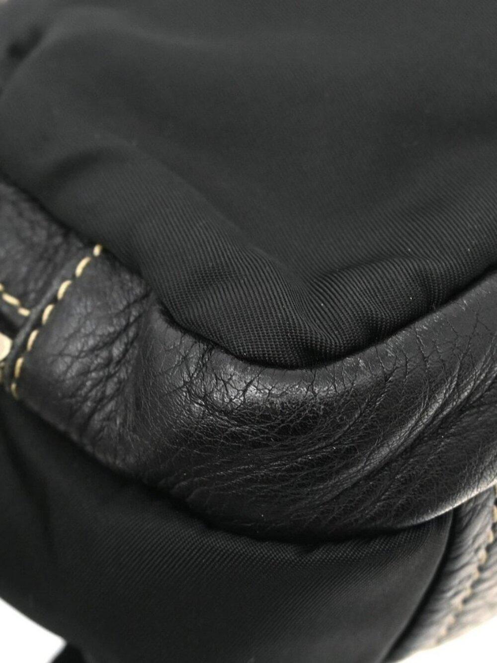 Prada Black Nylon Shoulder Bag 22 NQ07580 - Picture 3 of 9